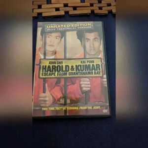 Harold & Kumar Escape from Guantanamo Bay DVD (EUC)